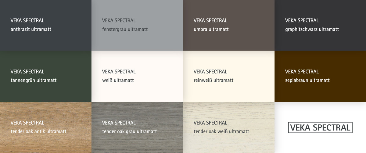 Farben VEKA SPECTRAL