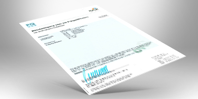 Bescheinigung DVGW CERT Präqualifikation