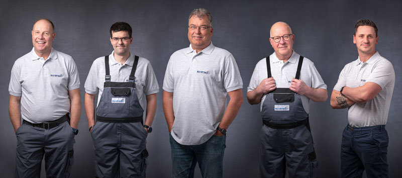 Begrüßung der Mitarbeitenden der Schäfer GmbH durch die Geschäftsleitung der VEKA AG