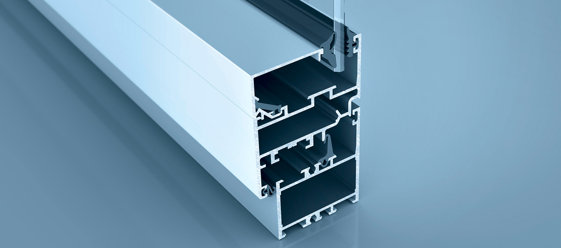 heroal Profilsystem W 50 C für Trennwände